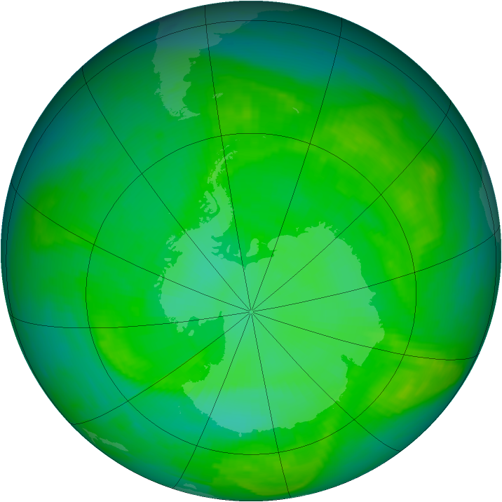 Ozone Map 1979-12-14